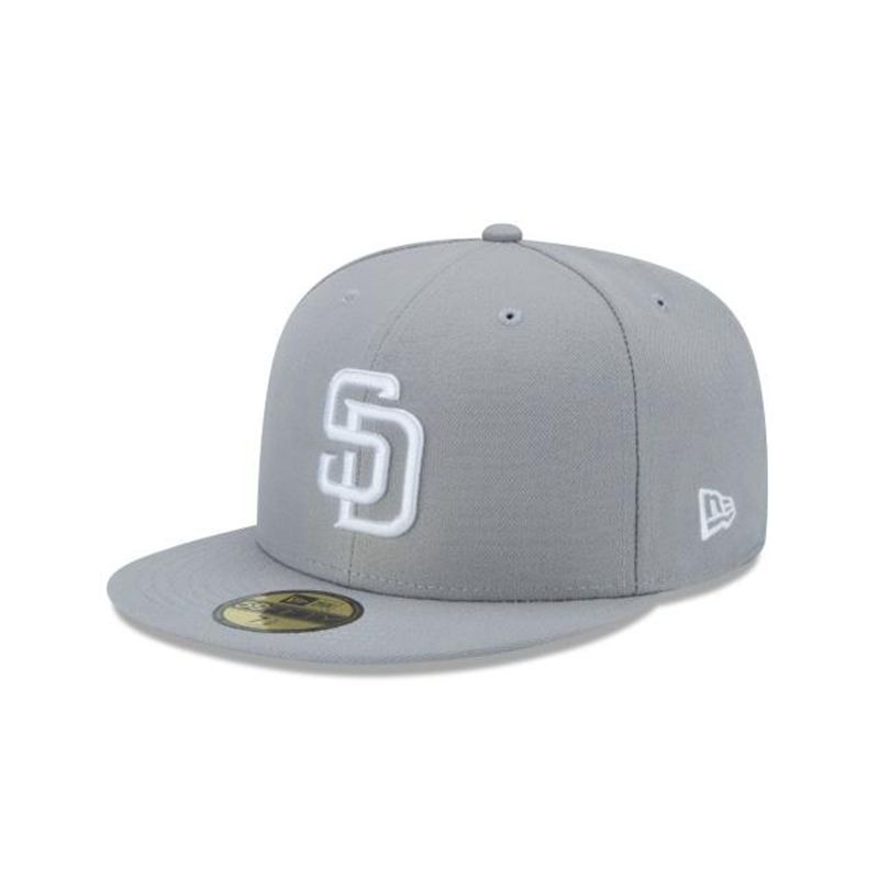 MLB San Diego Padres Basic 59Fifty Fitted (WWQ8999) - Green New Era Caps